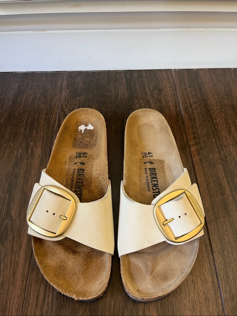 Like New! BIRKENSTOCK BIG BUCKLE Madrid Sandals - Picture 7 of 12